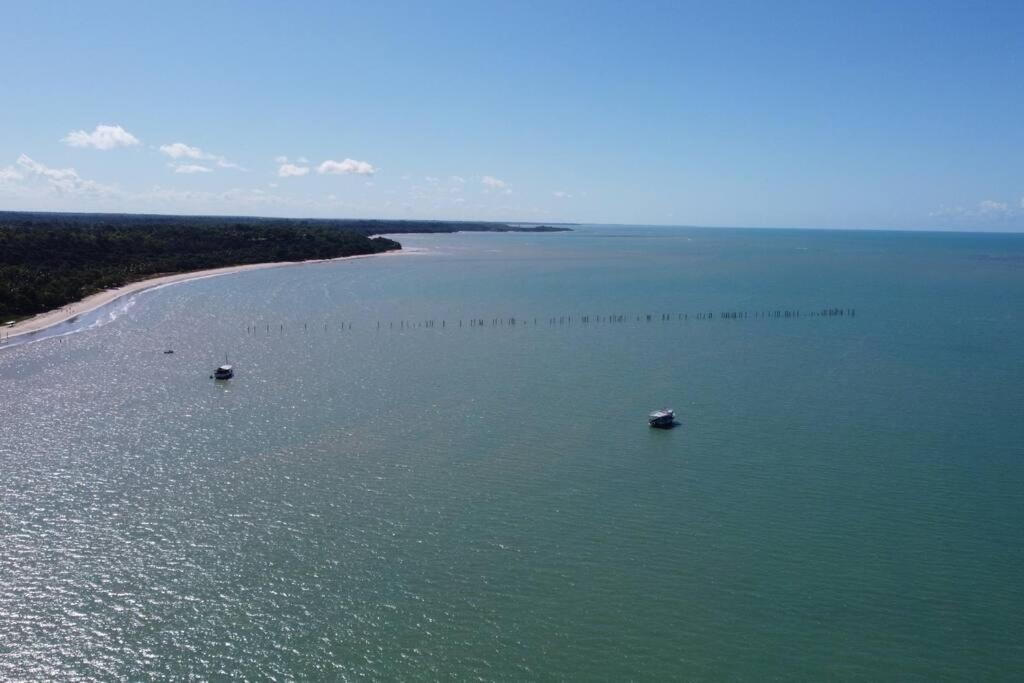 Canto Do Mar - Chales Com Vista Pro Mar - Cumuruxatiba Dış mekan fotoğraf