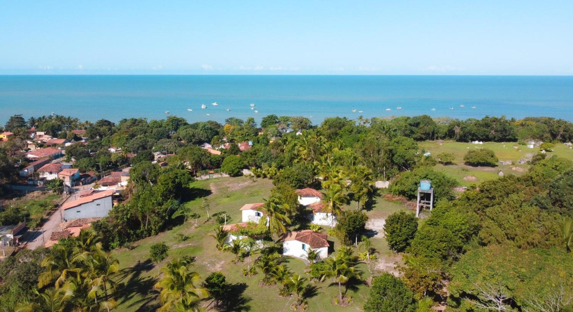 Canto Do Mar - Chales Com Vista Pro Mar - Cumuruxatiba Dış mekan fotoğraf